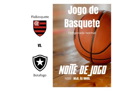 Flamengo e Botafogo se Enfrentam em Clássico de Basquete Nesta Quarta-feira (13)